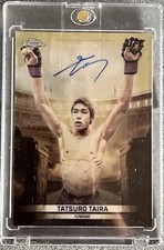 Marketplace image: Topps 2026 Chrome UFC Vanquisher Ink Tatsuro Taira Auto VI-TT Superfractor 1/1