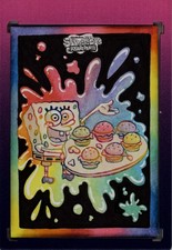 Marketplace image: 2025 TOPPS CHROME SPONGEBOB 1/1 SKETCH - SPONGEBOB PRETTY PATTIES HALSEY CAMERA
