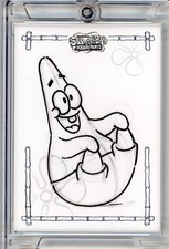 Marketplace image: 2025 TOPPS CHROME SPONGEBOB 1/1 DOODLEBOB SKETCH