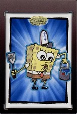 Marketplace image: 2025 TOPPS CHROME SPONGEBOB 1/1 SKETCH - SPONGEBOB SQUAREPANTS IAN MCKESSON