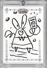 Marketplace image: 2025 TOPPS CHROME SPONGEBOB 1/1 DOODLEBOB SKETCH