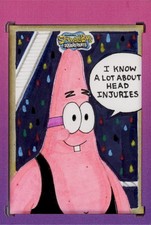 Marketplace image: 2025 TOPPS CHROME SPONGEBOB 1/1 SKETCH - PATRICK STAR QUOTE SKETCH