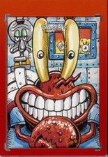 Marketplace image: 2025 TOPPS CHROME SPONGEBOB 1/1 SKETCH - MR. KRABS - SPONGEBOB - SQUIDWARD GRAIL