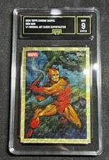 Marketplace image: 2026 Topps Chrome Marvel Iron Man Originals TO-04 Superfractor 1/1 GMA 9
