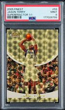 Current marketplace image for 2005 Topps Finest #59 Jason Terry Superfractor 1/1