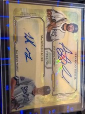 Marketplace image: 2019 Bowman Sterling Superfractor 1/1 AUTO Fernando Tatis Jr/Gore Mckenzie GRAIL