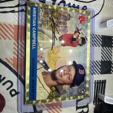 Marketplace image: 2025 Topps Chrome Platinum Anniversary - Kristian Campbell City SuperFractor 1/1