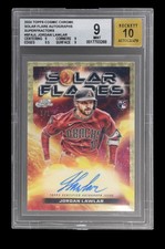 Marketplace image: 2024 Topps Chrome Cosmic Jordan Lawlar Rookie Superfractor Auto 1/1 Bgs 9 10