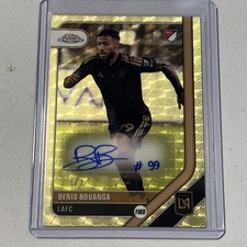 Marketplace image: Denis Bouanga 2026 Topps Chrome MLS Superfractor 1/1  Auto Los Angeles FC LAFC