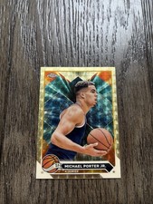Current marketplace image for 2024 Topps Chrome #137 Michael Porter Jr Rare Superfractor 1/1