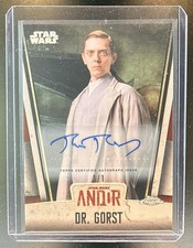 Marketplace image: 2026 Topps Chrome Star Wars Dr. Gorst Andor Season 2 SuperFractor 1/1 #A2-GORST