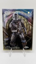 Marketplace image: Mandalorian Superfractor 1/1 Aurebesh Variation 2026 Topps Star Wars Chrome