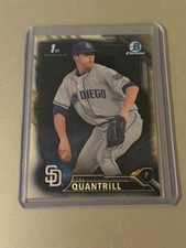 Marketplace image: 2016 Bowman Chrome Superfractor Cal Quantrill 1/1 RC 1st Bowman SSP Stanford