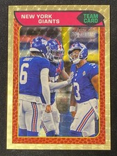 Current marketplace image for 2026 Topps Heritage #374 York Giants Team Card Superfractor 1/1