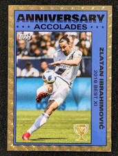 Marketplace image: Zlatan Ibrahimovic 1/1 “Super-Fractor” 2025 Topps 30th MLS AnnivAccolades 17