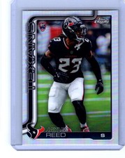 Current marketplace image for 2025 Topps Chrome #374 Jaylen Reed Superfractor