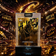 Marketplace image: Topps 2026 Topps Chrome Donovan Mitchell Jacked Up JU-18 Superfractor 1/1 Cavs