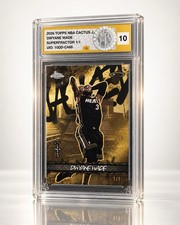 Marketplace image: Topps 2026 NBA Cactus Jack Superfractor 1/1 JU-36 Dwyane Wade Heat