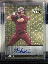 Marketplace image: 2026 Leaf Metal Alex Lodise Stainless 1/1 SUPERFRACTOR 🌟 Braves Top 5 prospect