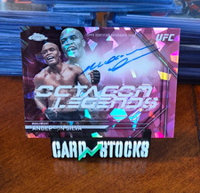 Marketplace image: Topps Chrome 1/1 UFC 2026 Octagon Legends Autographs Anderson Silva Auto OLA-AS