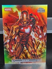 Marketplace image: Iron Man FF-22 Fanfare "Superfractor" Error Card 2026 Topps Chrome Marvel $599