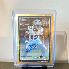 Marketplace image: Caleb Downs 2026 Topps Flagship Rookie Superfractor Auto 1/1