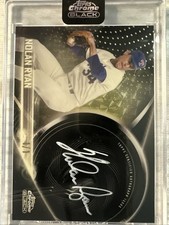 Marketplace image: 2026 Topps Chrome Black Nolan Ryan Paint It! Autograph Superfractor 1/1