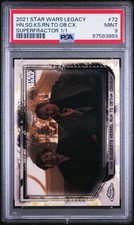 Marketplace image: 2021 TOPPS CHROME STAR WARS LEGACY HAN SOLO KESSEL RUN COAXIUM SUPERFRACTOR 1/1