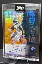 Marketplace image: Jahmyr Gibbs Topps Superfractor 2025 1/1