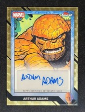 Marketplace image: ARTHUR ADAMS 2026 TOPPS FINEST MARVEL FANTASTIC SUPERFRACTOR AUTO 1/1