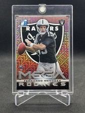 Marketplace image: 2026 Topps Bowman Chrome Fernando Mendoza Mega Rookies Rose Gold Mojo 1/1 MR-1
