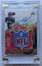 Marketplace image: Topps 2026 Resurgence 1/1 Woody Marks Superfractor NFL Shield Auto - 4 CARD LOT