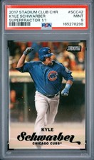 Marketplace image: 2017 Topps Stadium Club Chrome Superfractor 1/1 Kyle Schwarber (PSA 9) (WS Pic)