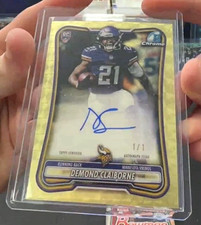 Marketplace image: 2026  Bowman chrome Demond Claiborne 1/1 Super fractor auto