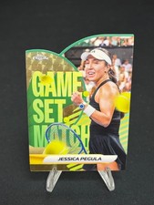 Marketplace image: 2026 Topps Chrome Tennis Jessica Pegula GSM-JP Game Set Match Superfractor 1/1