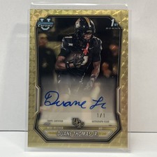 Marketplace image: Duane Thomas Jr. UCF 2026 BOWMAN CHROME U 1ST Superfractor Auto 1/1