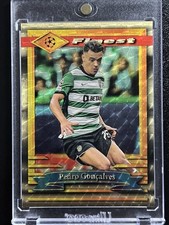 Marketplace image: Topps Finest Flashback UEFA 2022-23 Sporting CP Pedro Goncalves 1/1 Superfractor