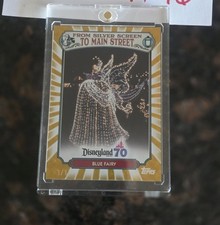Marketplace image: 70th Anniversary Disneyland Foilfractor 1/1  MS-2 Blue Fairy superfractor