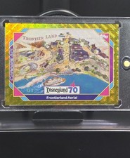 Marketplace image: 2025 Topps Disneyland 70th Concept Art Frontierland Aerial SUPERFRACTOR 1/1