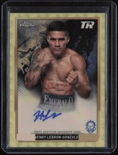 Marketplace image: 2024 Topps Chrome Boxing Superfractor Henry Lebron-Gonzalez 1/1 Auto RC Rookie