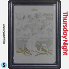 Current marketplace image for 2007 Topps Chrome #23 ANDRE ETHIER PRINTING PLATES Superfractor 1/1