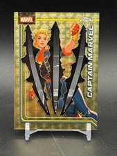 Marketplace image: 2026 Topps Chrome Marvel Captain Marvel Clawed Parallel Superfractor 🔥1/1🔥