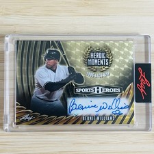 Marketplace image: BERNIE WILLIAMS 2026 Leaf Heroic Moments Superfractor Prizm Auto Autograph 1/1