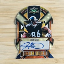 Marketplace image: HINES WARD 2024 Leaf Valiant Honor Guard Superfractor Vinyl Auto Autograph 1/1