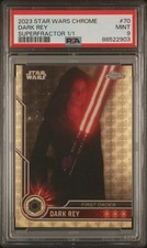 Marketplace image: 2023 TOPPS CHROME STAR WARS #70 DARK REY SUPERFRACTOR 1/1 PSA 9