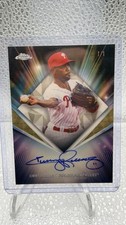 Marketplace image: SuperFractor 1/1 (AU) 2026 Topps Chrome 75th Diamond Auto Jimmy Rollins #75D-JI