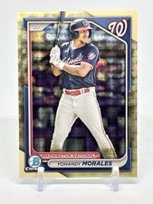 Marketplace image: YOHANDY MORALES 2024 BOWMAN DRAFT CHROME SUPERFRACTOR 1/1 BDC-120 NATIONALS