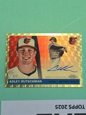 Marketplace image: 2025 Topps Chrome Platinum Adley Rutschman Superfractor 1/1 Auto CPA-ARU