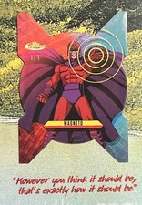 Marketplace image: Magneto 1/1 SUPERFRACTOR 2025 Topps Finest  X-Men '97 Children of the Atom GRAIL