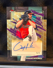 Marketplace image: 2026 Topps Finest Grant Holmes Finest Mega Auto #FMA-GH SuperFractor 1/1